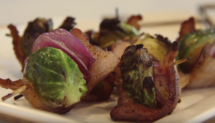 Bacon Wrapped Brussels