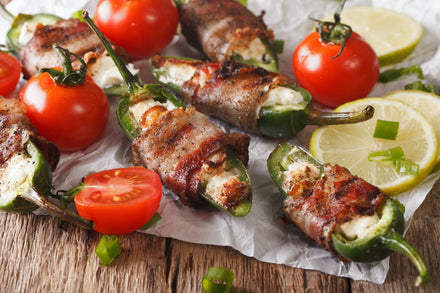 Bacon Wrapped Jalapeno Popper Recipe