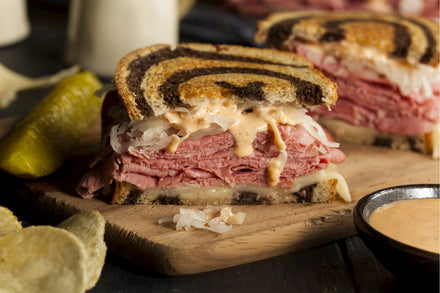 Pastrami Reuben on Rye Recipe